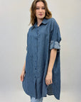 Camicia a righe taglia comoda