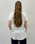 T-shirt taglia comoda con scritta J'adore