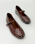 Ballerine gioiello con strass Camilla