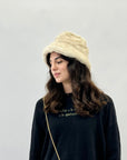 Cappello morbido in pelliccia sintetica