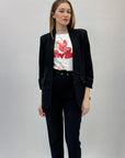 Completo giacca e pantaloni a righe