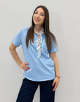 Maglia con foulard