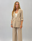 Completo giacca e pantaloni in punto milano
