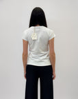 T-shirt con orsetto e scritta "bear me"