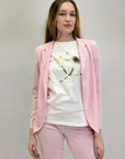 Blazer morbido effetto tailoring