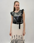 Maglia effetto metallizzato