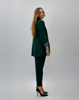 Completo giacca e pantalone con fiocco