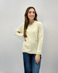 Maglione morbido con dettaglio lurex