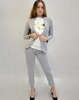 Blazer morbido effetto tailoring