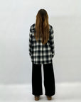 Camicia a quadri con orsetto