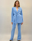 Completo giacca e pantalone con cintura