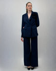 Completo premium giacca e pantaloni a palazzo