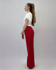 Completo premium giacca e pantaloni a palazzo