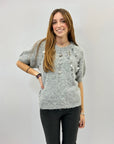 Maglione con paillettes