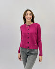 Cardigan morbido intrecciato