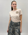Maglia con nodo e fiore