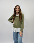 Maglia con camicia