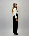 Maglia con spalla bardot