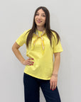 Maglia con foulard