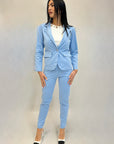 Completo punto milano giacca e pantalone