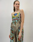 Set top e pantaloni con stampa