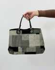 Borsa morbida con fantasia
