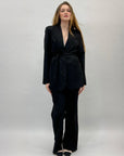 Completo giacca e pantalone con cintura