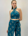 Set top e pantaloni bendana