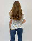 Camicia con ricami fiori
