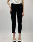 Jeans con borchie