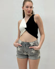 Pantaloncini con stampa stelle