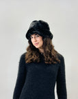 Cappello morbido in pelliccia sintetica