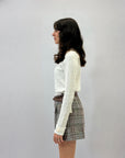 Completo premium giacca e pantaloncini check
