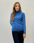 Pullover lupetto in lurex