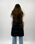 Piumino gilet con cappuccio
