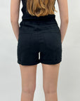 Pantaloncini con elastico in vita