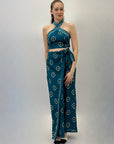 Set top e pantaloni bendana