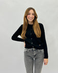 Cardigan morbido intrecciato
