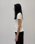 T-shirt in cotone con orsetto
