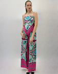Set top e pantaloni con stampa