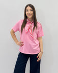 Maglia con foulard