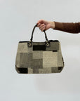 Borsa morbida con fantasia