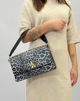 Borsa pochette animalier