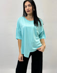 Maglia comoda con dettaglio bottoni