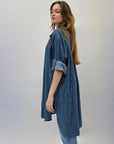 Camicia a righe taglia comoda