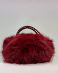 Borsa con pelo a secchiello