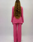 Completo giacca e pantalone con cintura