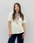 Maglia con foulard