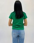 T-shirt in cotone tinta unita petite