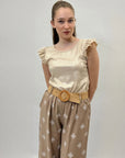 Maglia effetto metallizzato